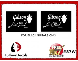 Gibson Les Paul Guitar Decal #87w